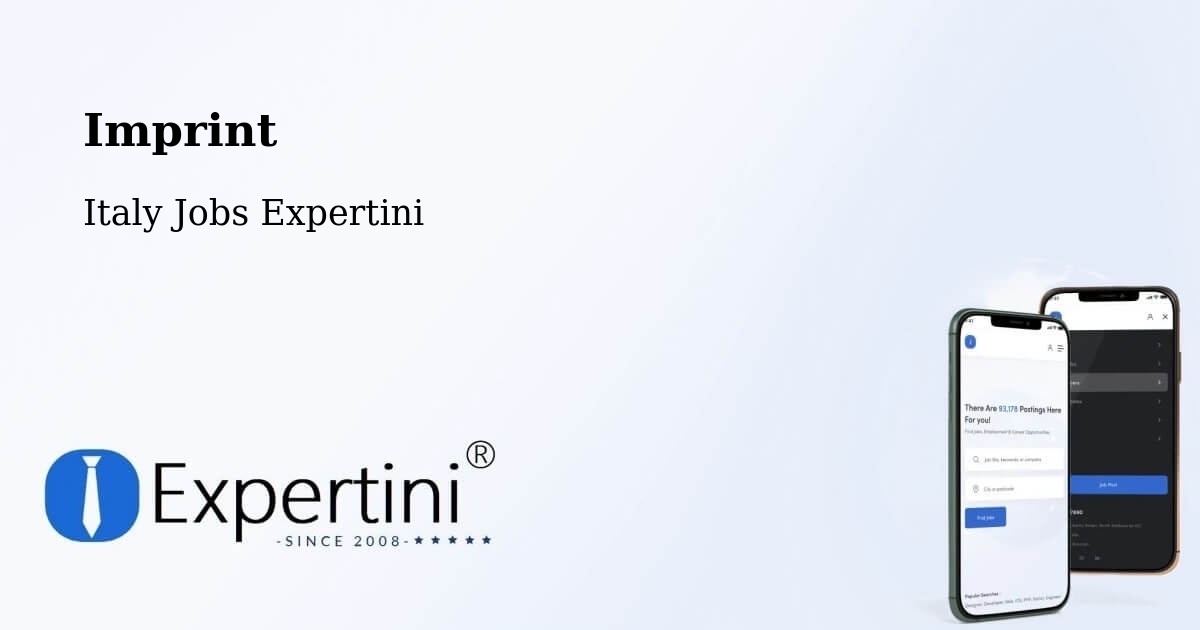 Imprint – Zola Predosa - Italy Jobs Expertini
